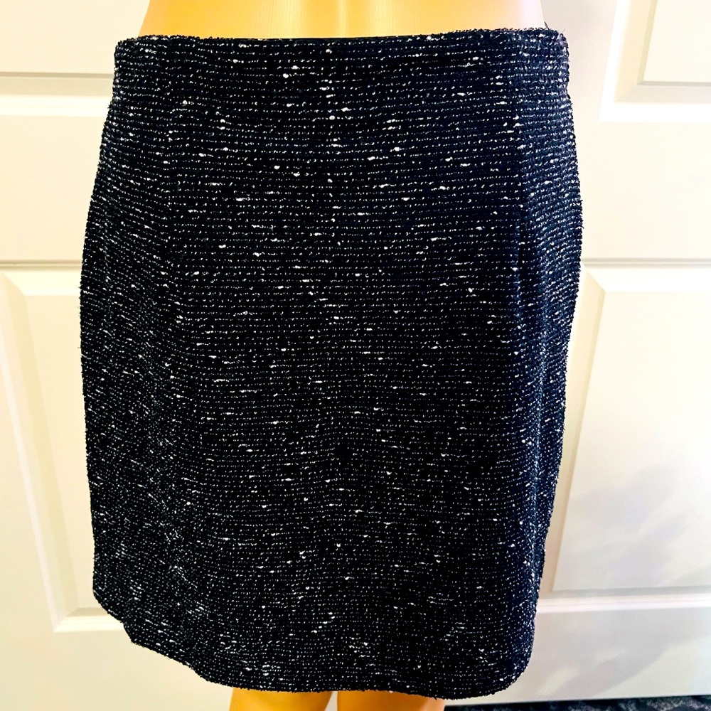 New Max Studio Women's Tweed Mini Skirt - Picture 6 of 11